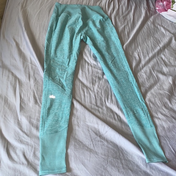 Alo Yoga Alosoft Legging Blue Quartz - Picture 2 of 2